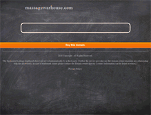 Tablet Screenshot of massagewarhouse.com